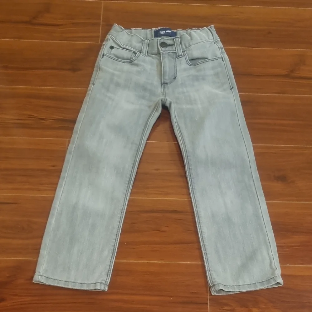 OLD NAVY Kids Skinny Jeans Gray Size 4T